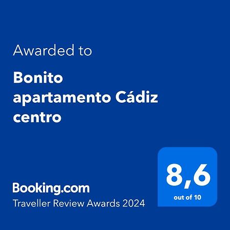Bonito Apartamento Cadiz Centro Exteriör bild